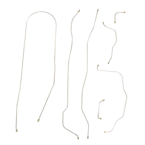 1955 Dodge Truck 1/2-Ton Brake Line Kit 7pc, OE Steel
