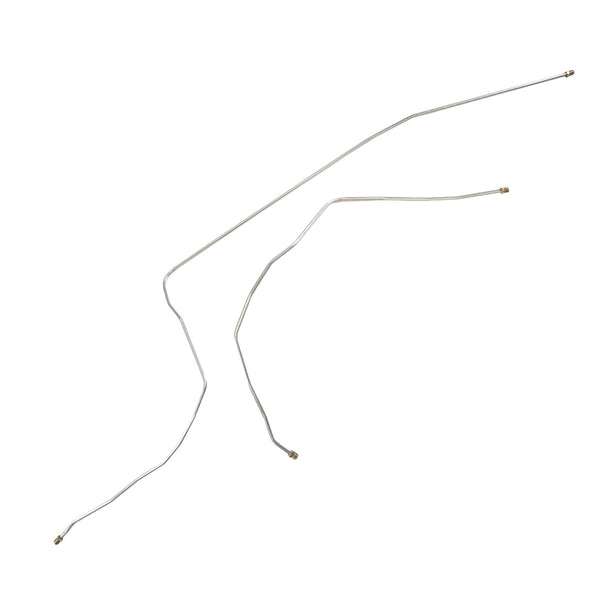 1955 Dodge Truck 1/2-Ton Shortbed 270CID V8 Main Fuel Lines 2pc, OE Steel