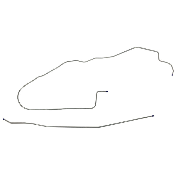 1968 Dodge Polara/Monaco 122.0" WB 5/16" Main Fuel Lines 2pc, OE Steel