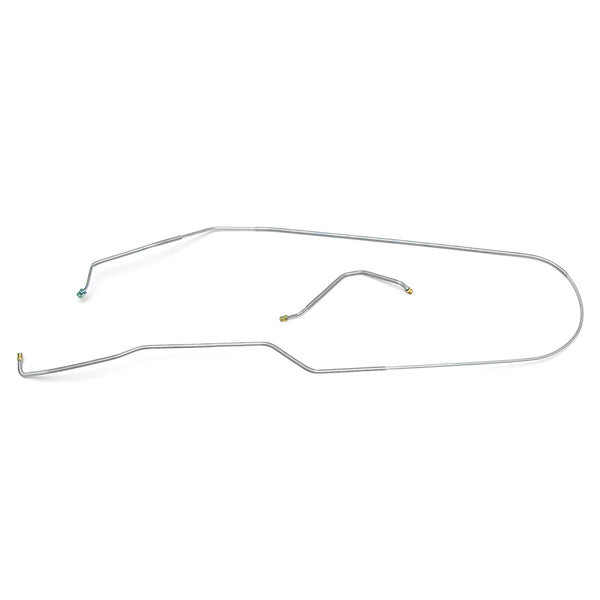 1970 Chevrolet El Camino (Disc Brake Only) 1/4" Front to Rear Brake Lines 2pc, OE Steel