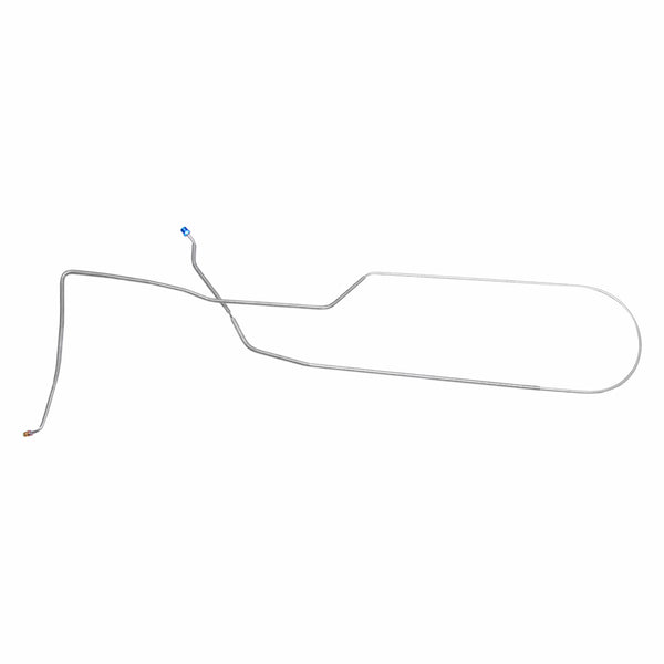 1970 Chevrolet El Camino/SS Drum Brake (Only) Front to Rear Brake Line 1pc, OE Steel