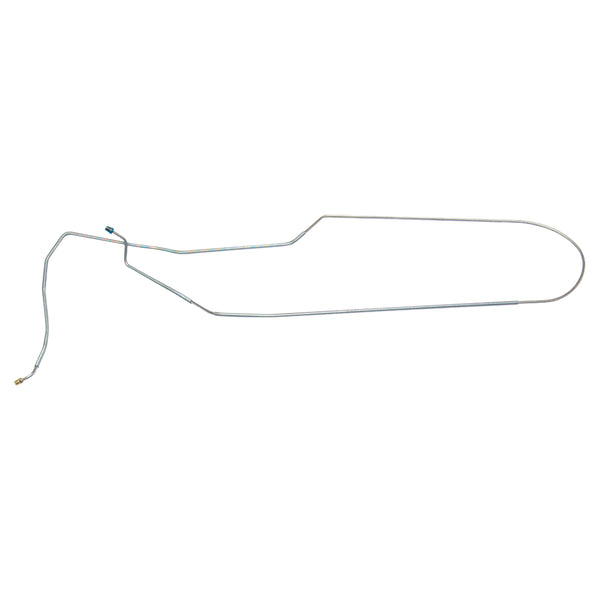 1971-72 Chevrolet El Camino/SS 1/4" F to R Disc Brake Line 1pc, OE Steel