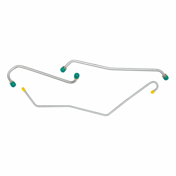 1969 El Camino/SS 350CID 4bbl  Rochester w/Return 3/8", 1/4" Pump to Carb Lines 3pc,OE Steel