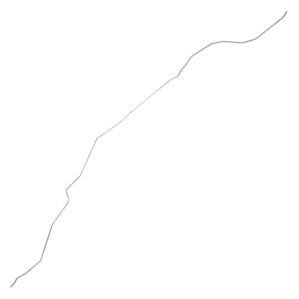 1959-60 Chevrolet El Camino V8 5/16" Main Fuel Line 1pc, OE Steel