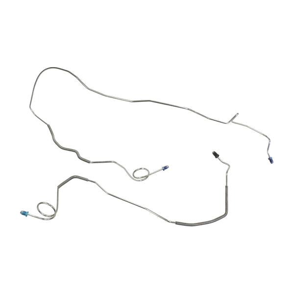1991-94 Chevrolet Caprice Impala SS 3/16" Right & Left Front Brake Lines 2pc, OE Steel