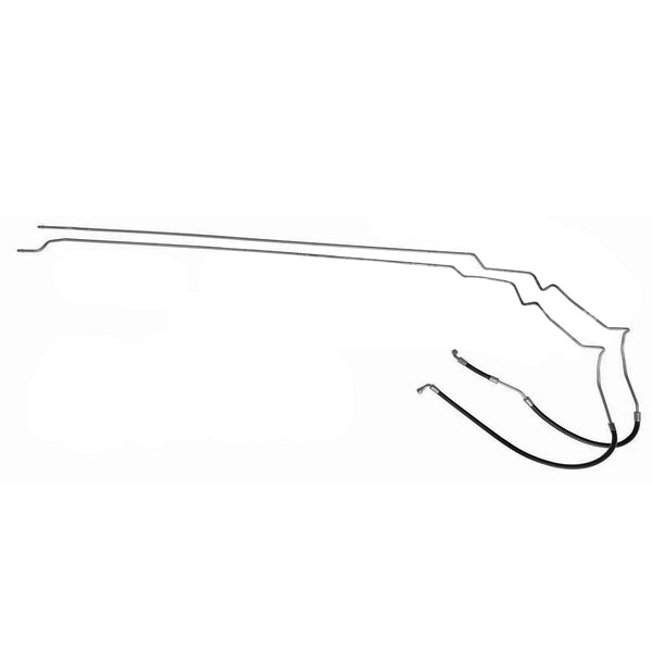 2006-13 Chevrolet Impala 3.5L (Reg. Fuel Only) 3/8" Main & 5/16" Vapor Fuel Lines, 2pc, OE Steel