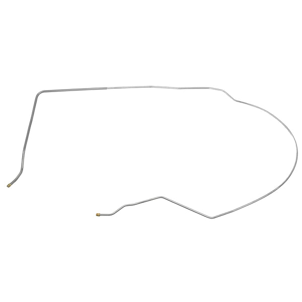 1955-57 Chevrolet Bel Air Oversized 3/8" Main Fuel Line (Outside Frame Routing) 1pc, OE Steel