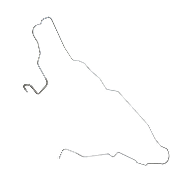 1977-90 Chevrolet Impala Emission Vapor Line 1pc, OE Steel