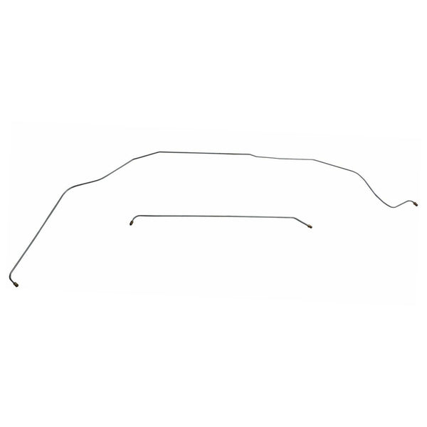 1965-1966 Chevrolet Impala Air Shock Lines, 2pc - OE Steel