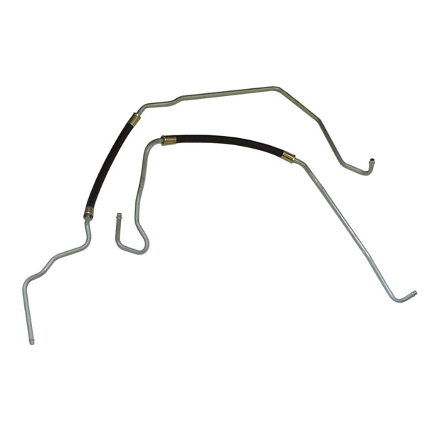 2000-03 Chevrolet Impala 3.4L 4T65E Trans Cooler Lines 2pc, OE Steel