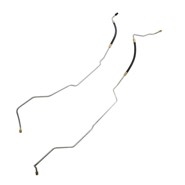 1994-96 Chevrolet Caprice Impala Buick Roadmaster 4L60-E 3/8" Transmission Cooler Lines, 2pc, OE Steel