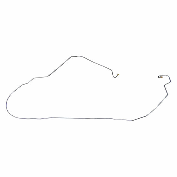 1967 Chevrolet Chevelle Convertible 1/4" F to R Brake Line 1pc, OE Steel