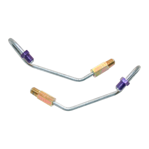 1968 Chevrolet Oldsmobile Buick A-Body Front Drum Wheel Lines (w/o spring) 2pc, OE Steel