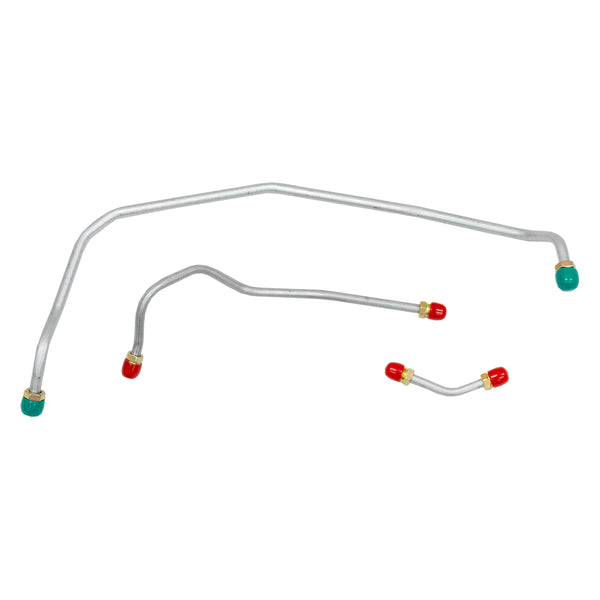 1970-71 Chevrolet Chevelle 1970-71 454CID-425HP 4bbl Holley Short Pump LS6 3/8", 5/16" Pump to Carb Lines 3pc, OE Steel