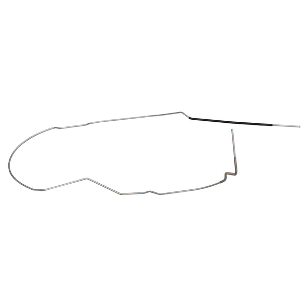 1964-67 Chevrolet Chevelle Malibu Hardtop SS Only 3/8" Main Fuel Line 1pc, OE Steel