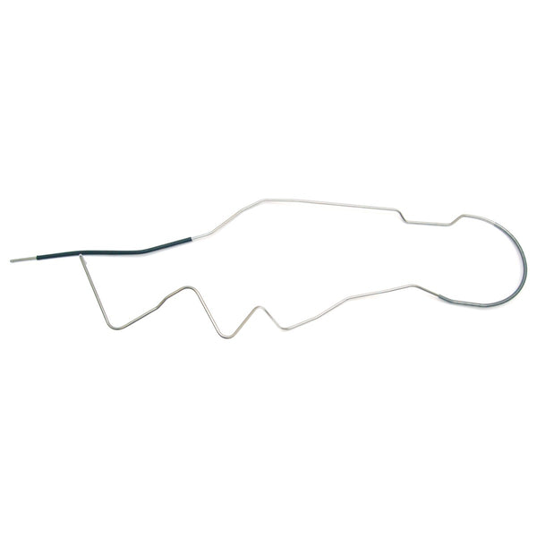 1968-69 Chevrolet Chevelle Malibu Hardtop (PS Routing) 3/8" Main Fuel Line 1pc, OE Steel