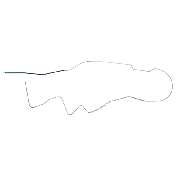 1968-69 Chevrolet Chevelle Malibu SS Hardtop (PS Routing) 1/4" Fuel Return Line 1pc, OE Steel