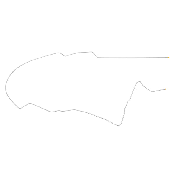 1976-77 Chevrolet Chevelle/Malibu/SS (PS Routing) 1/4" Fuel Return Line 1pc, OE Steel