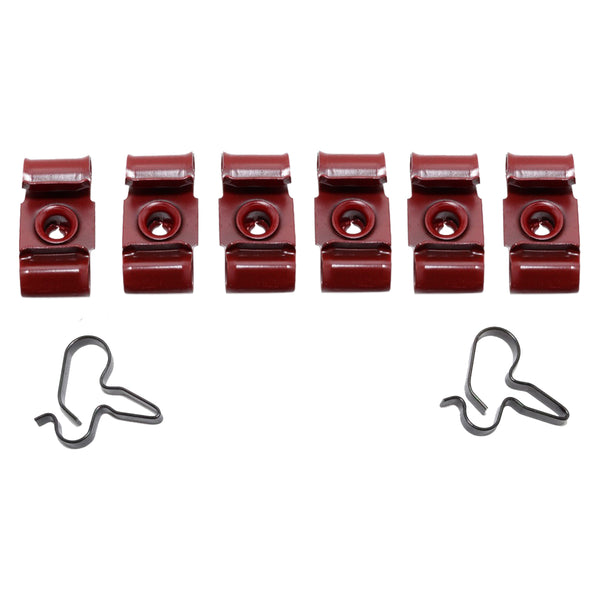 1965-66 GM Full Size, Impala Brake Line Clip Kit 8pc