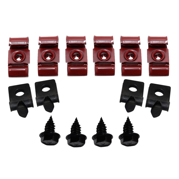 1967-68 GM Full Size, Impala Brake Line Clip Kit 13pc