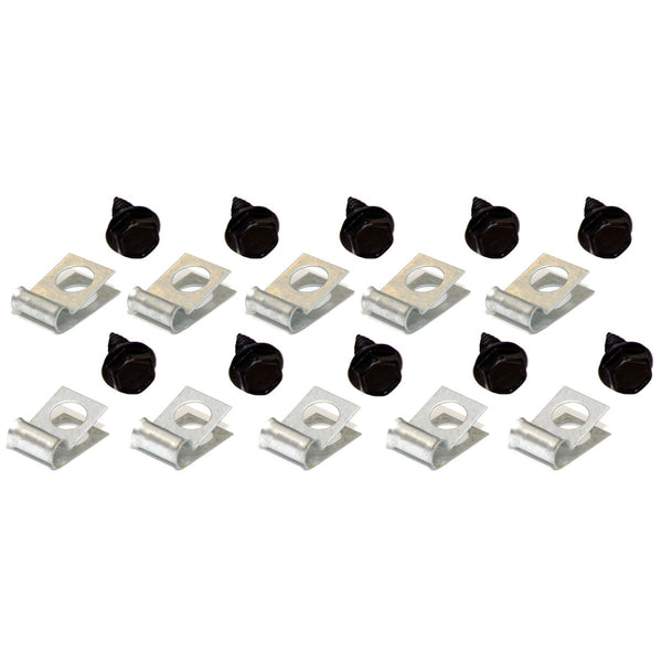 1965-70 Chevrolet Impala Brake Line Clip Kit For Disc Brake Conversion Line Kit 20pc