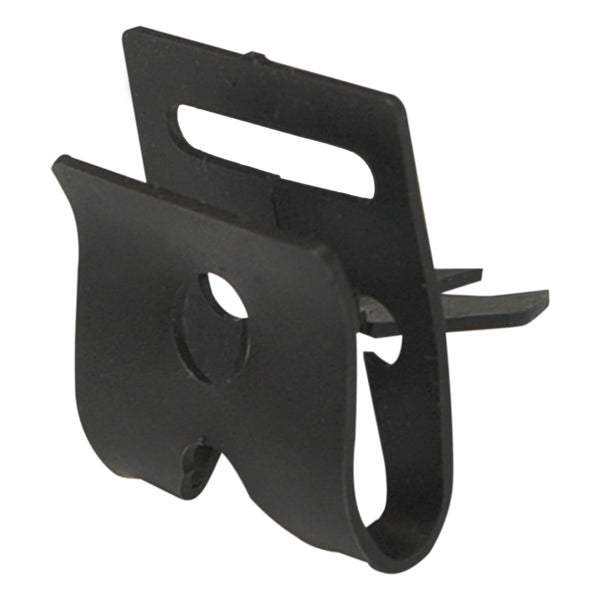 Brake and Fuel Line Clip 3/16" Line Clamp Black Zinc Snap-in 1pc