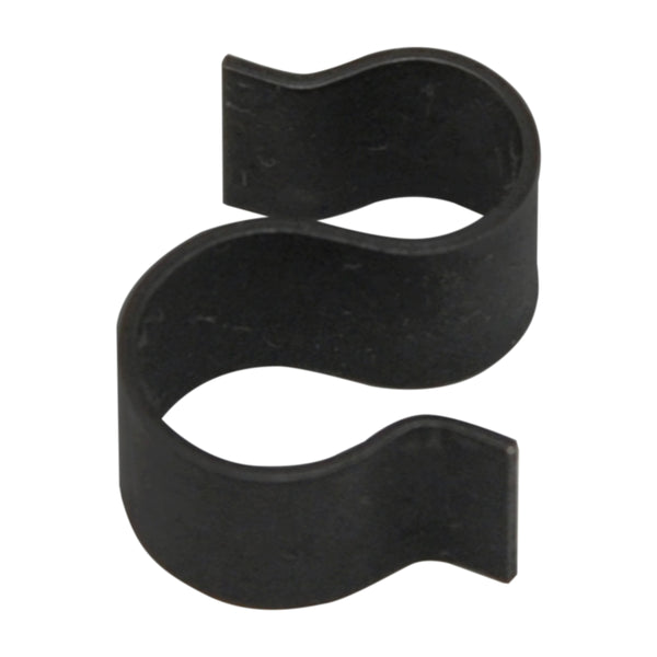 Brake and Fuel Line Clip 5/16" & 1/4" Fuel S Clip Black Phosphate 1pc