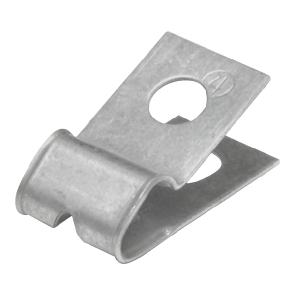 Brake and Fuel Line Clip Double R Style without Tab 3/16" & 1/4" 1pc