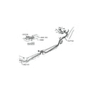 Brake And Fuel Line Clip GM A-body Frame Clip Phosphate 1pc