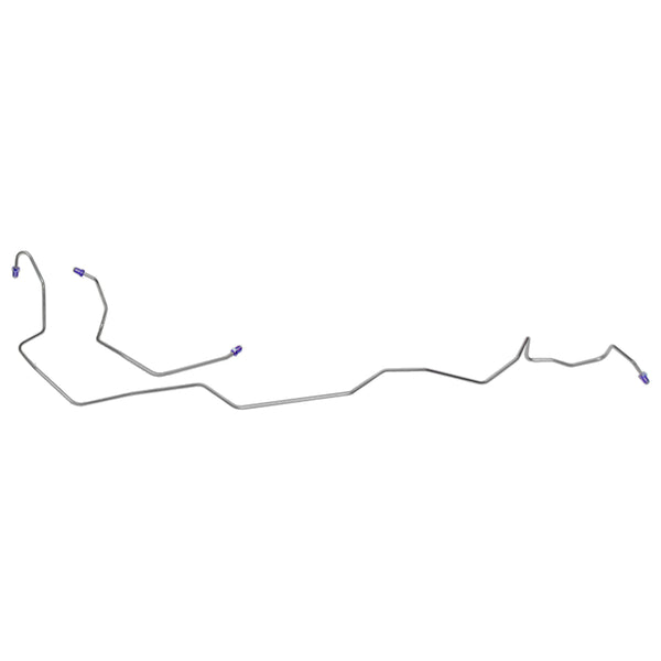 1978-88 G-Body (All Models) Power Disc 3/16" Right and Left Front Brake Lines 2pc, OE Steel