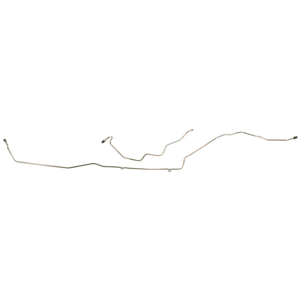 1985-88 Chevrolet Monte Carlo V8 FI 3/8" Main Fuel Lines 2pc, OE Steel