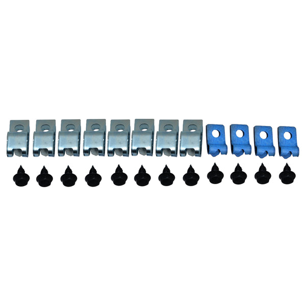 1975-79 Chevrolet X-Body Nova Brake Line Clip Kit 24pc