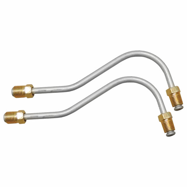 1962-67 Chevrolet Chevy II 3/16" Right And Left Wheel Lines 2pc, OE Steel