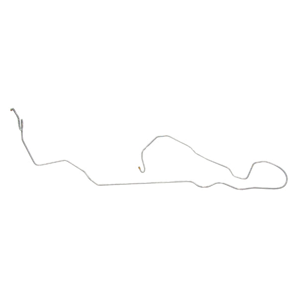 1969 Chevrolet Nova Power Drum/Disc 1970 Power Drum 1/4" F to R Brake Line 1pc, OE Steel