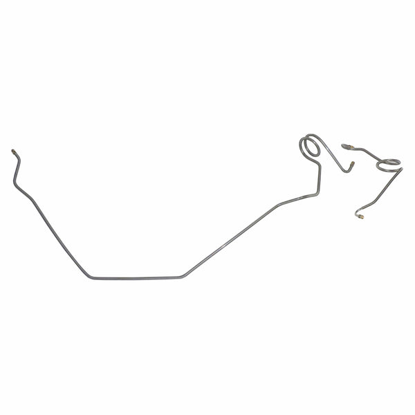 1971-72 Nova Ventura, Power Disc, Right & left Front Brake Lines, 2pc OE Steel