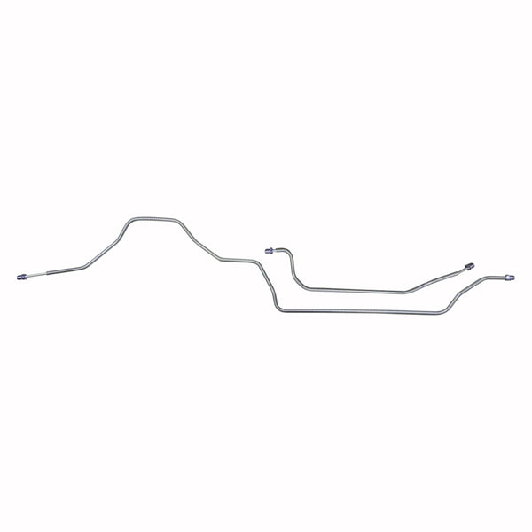 1977-1979 GM X-Body Rear Axle Brake Line Kit 2pc OE