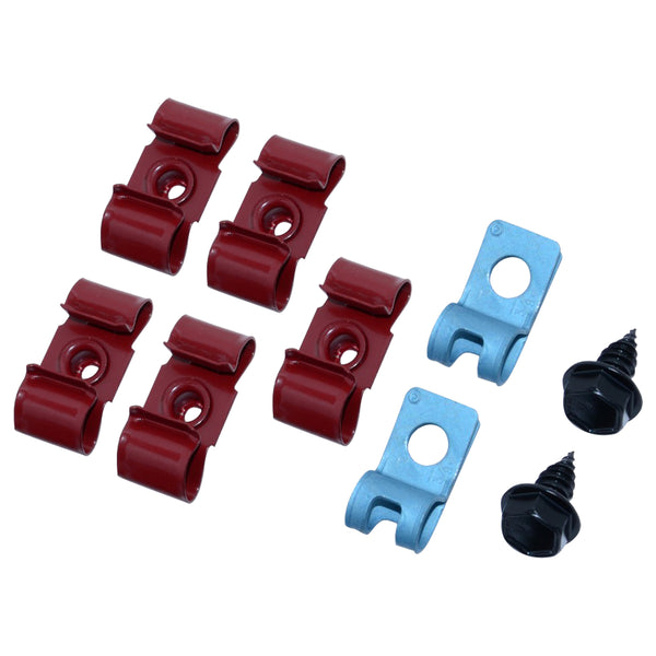 1968 Chevrolet Chevy II X-Body Nova Fuel Line Clip Kit 9pc