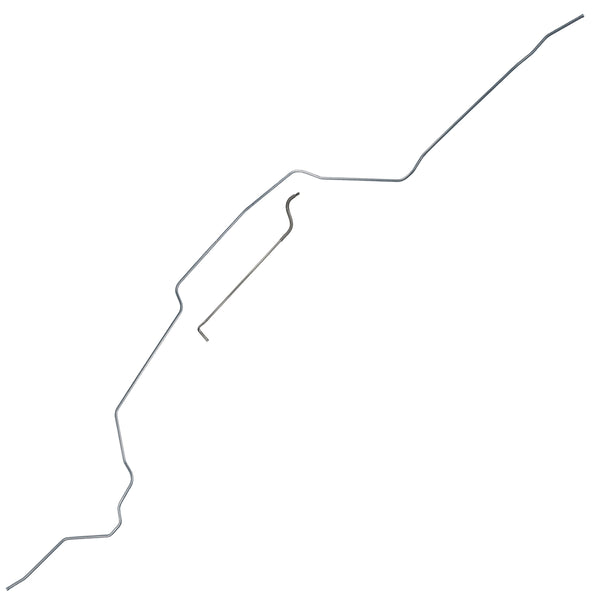 1962-64 Chevrolet Chevy II/Nova/SS Factory V8 (PS Routing) 5/16" Main Fuel Lines 2pc, OE Steel