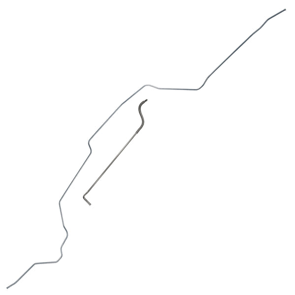 1966 Chevrolet Chevy II/Nova/SS Factory V8 (PS Routing) Oversized 3/8" Main Fuel Line 1pc