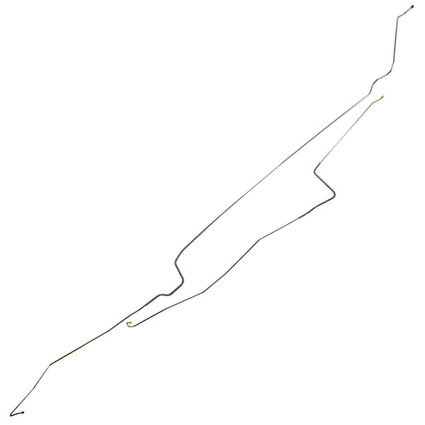 1973-74 Chevrolet Nova/SS 1/4" Fuel Return Lines 2pc, OE Steel