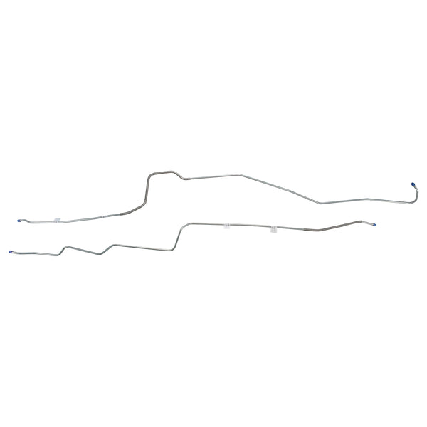 1973-74 Chevrolet Nova/SS (PS Routing) 5/16" Main Fuel Lines 2pc, OE Steel