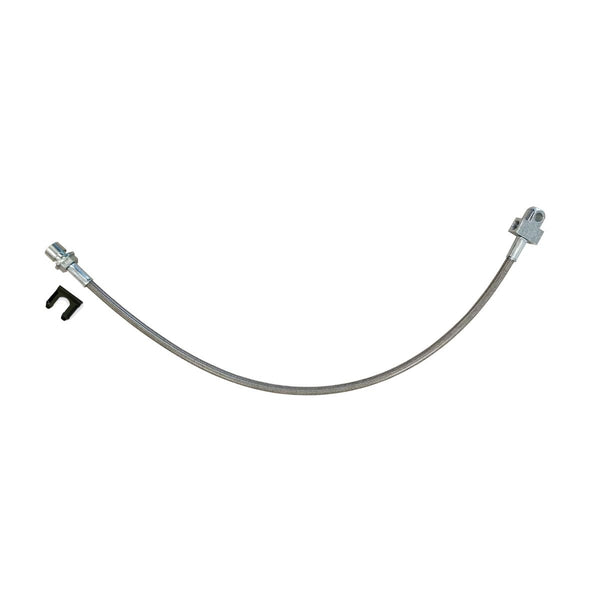 1999-07 Chevy Truck 2wd 4wd 1/2 3/4 1 Ton Rear Center SS Braided Hose 22.5"