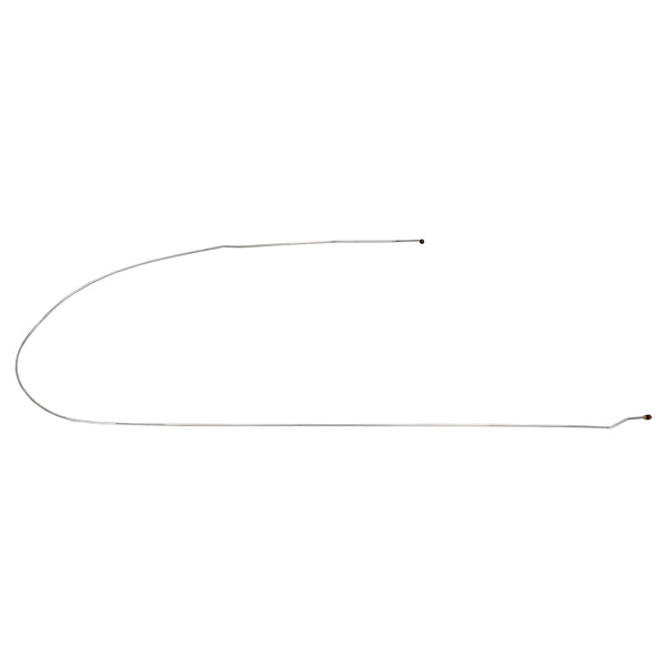 1967-70 Chevrolet GMC Truck 2WD 1/2, 3/4-Ton Std. Cab Longbed w/Leaf Rear F to R Brake Line 1pc, OE Steel