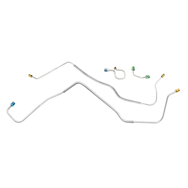 1971-72 Chevrolet GMC Truck 4WD 1/2, 3/4-Ton M/C to Frame Line Kit 4pc, OE Steel