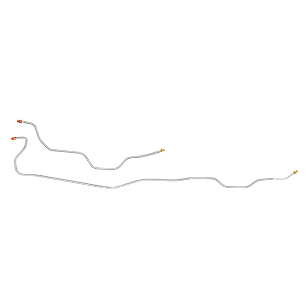 1971 Chevrolet GMC Truck 2WD 1/2-Ton Coil Rear Axle Lines 2pc, OE Steel