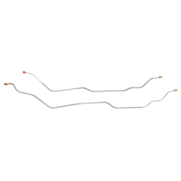 1972 Chevrolet/GMC Truck 4WD 1/2-Ton Leaf Rear Axle Lines 2pc, OE Steel