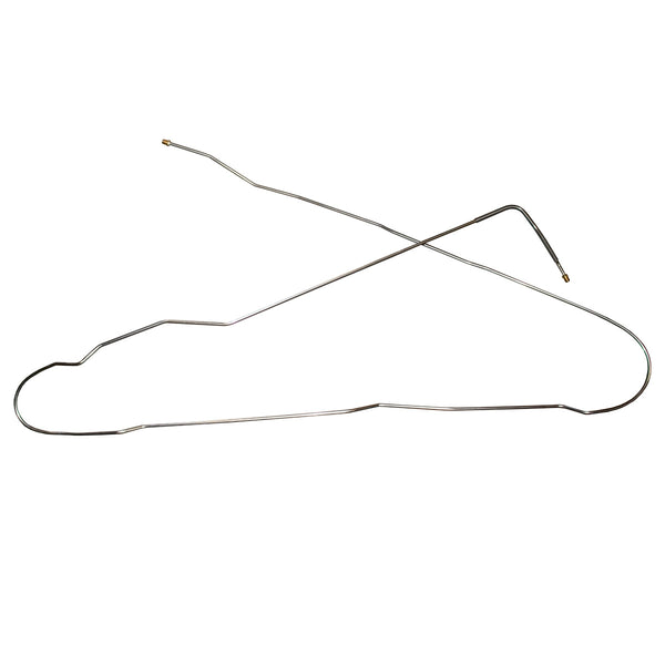 1972 Chevrolet GMC Truck 4WD 1/2, 3/4-Ton Longbed Leaf Rear Front to Rear Brake Line 1pc, OE Steel