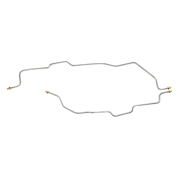 1988 Chevrolet GMC Truck 4WD 3/4-Ton Rear Axle Brake Lines 2pc, OE Steel