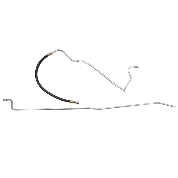 2000-05 Chevrolet GMC S10 Sonoma 2WD 4.3L V6 FI Crew Cab Shortbed 3/8" Main Fuel Lines 2pc OE Steel