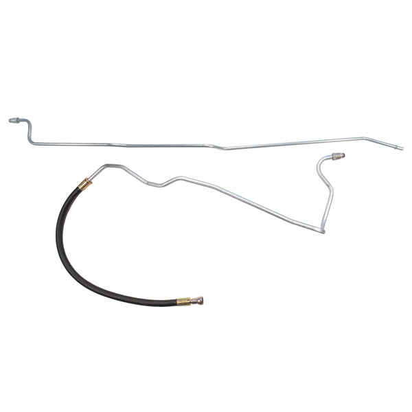 2001-05 Chevrolet/GMC S10/Sonoma 4WD 4.3L V6 FI Crew Cab Shortbed 3/8" Main Fuel Lines 2pc, OE Steel